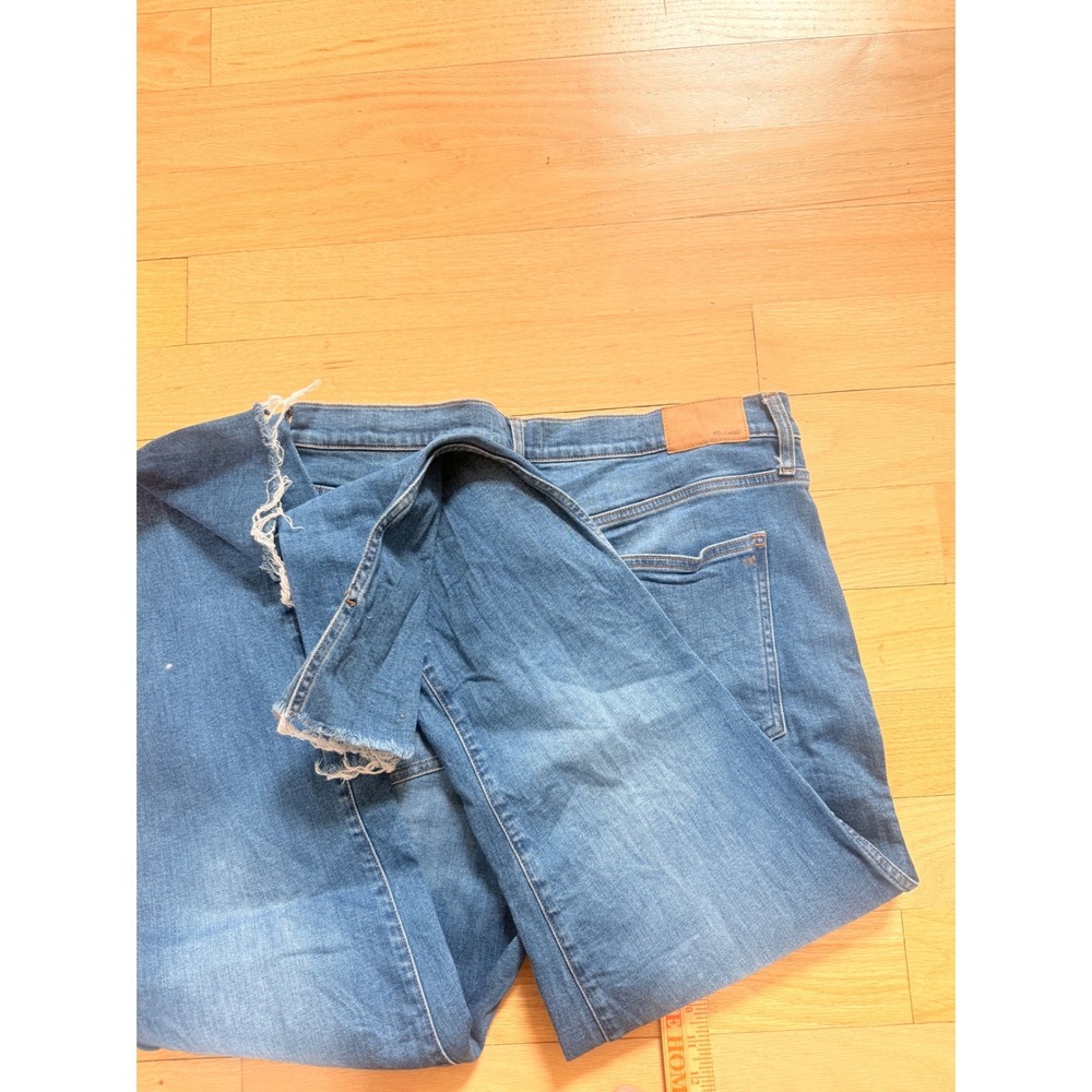 Madewell 32 Tall High-Rise Stovepipe Jeans Ashland Wash - Picture 8 of 8